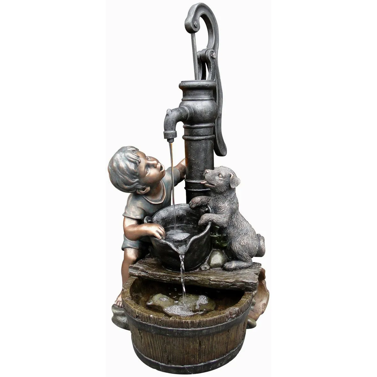 AcquaArte Gartenbrunnen Regina, elegante Wasserfontäne für jeden Garten 2