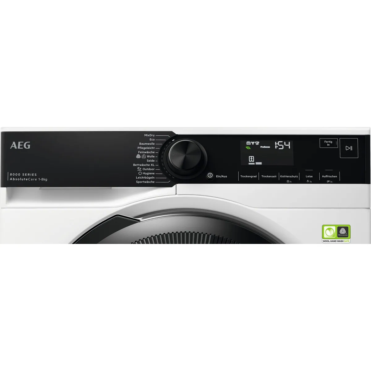 AEG Wärmepumpentrockner 8000 AbsoluteCare TR8T75780, schonende Trocknung für empfindliche Stoffe 2