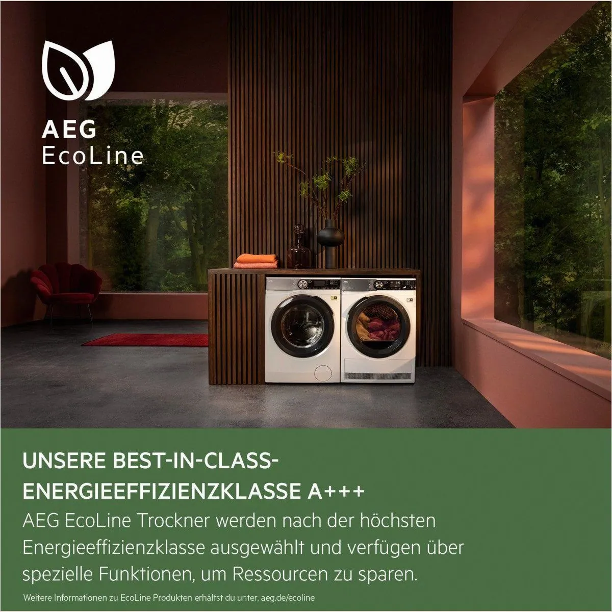 AEG Wärmepumpentrockner 9000 AbsoluteCare Plus TR9XW80880, SmartDry-Technologie, Energieeffizienz 4