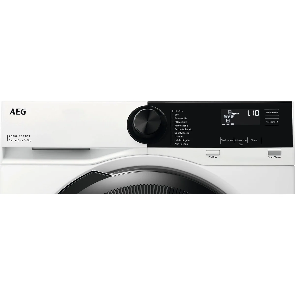 AEG TR7TC86 Wärmepumpentrockner, energieeffiziente SensiDry Technologie, leise im Betrieb 2