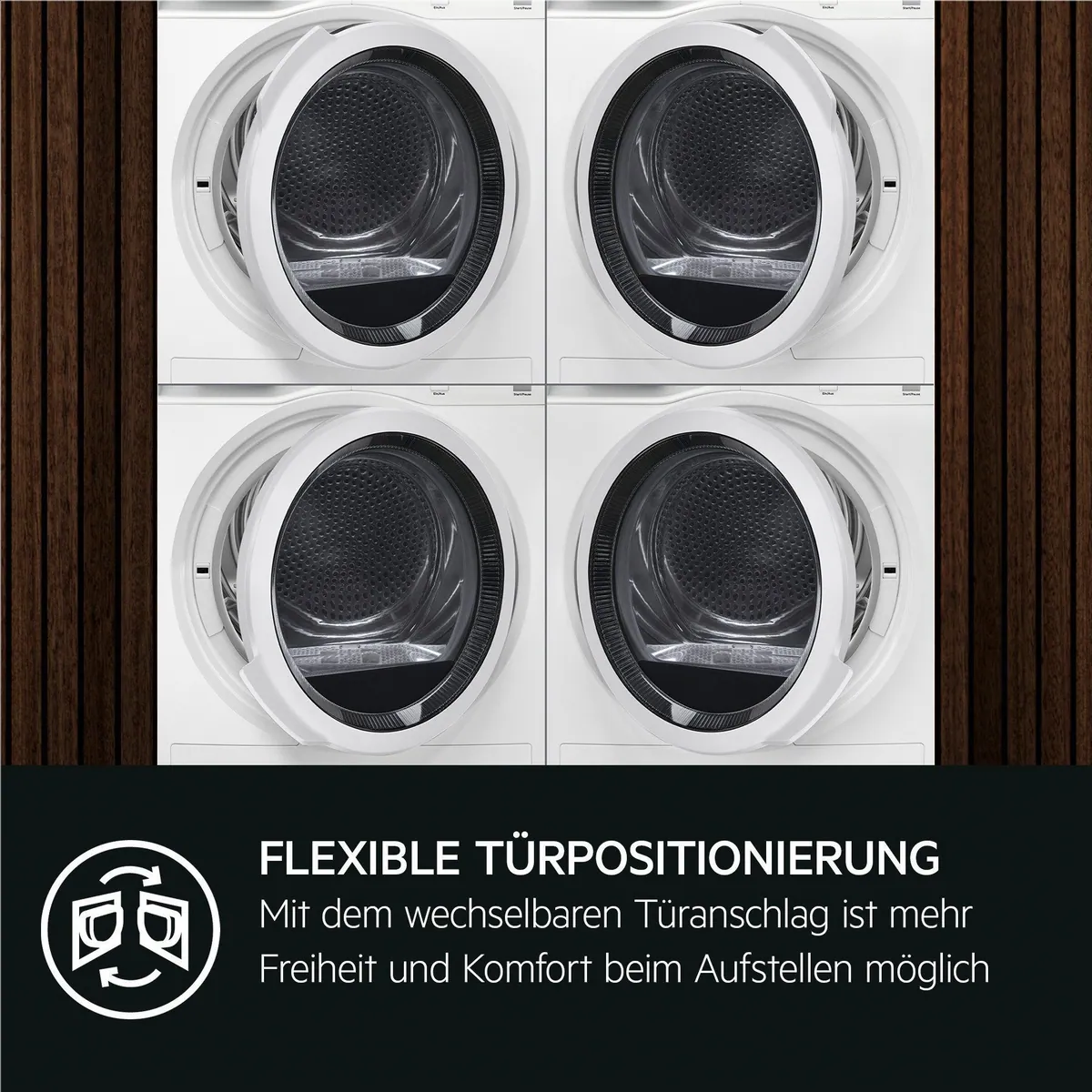 AEG TR7TC86 Wärmepumpentrockner, energieeffiziente SensiDry Technologie, leise im Betrieb 5