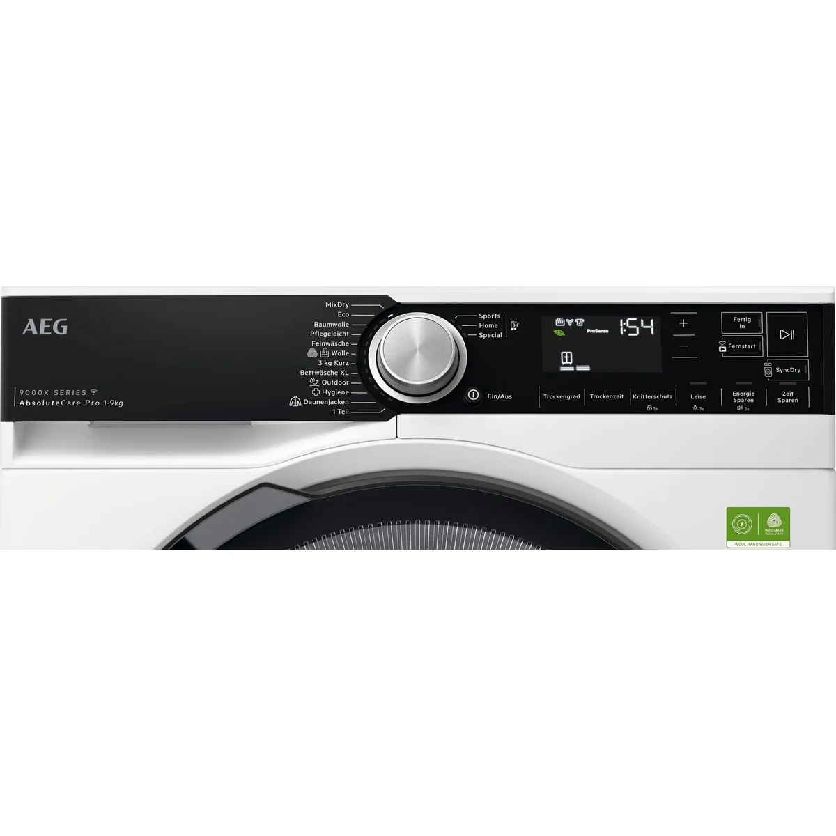 AEG Wärmepumpentrockner 9000 AbsoluteCare Plus TR9XW80890, energieeffizient, leise, schonende Trocknung 2