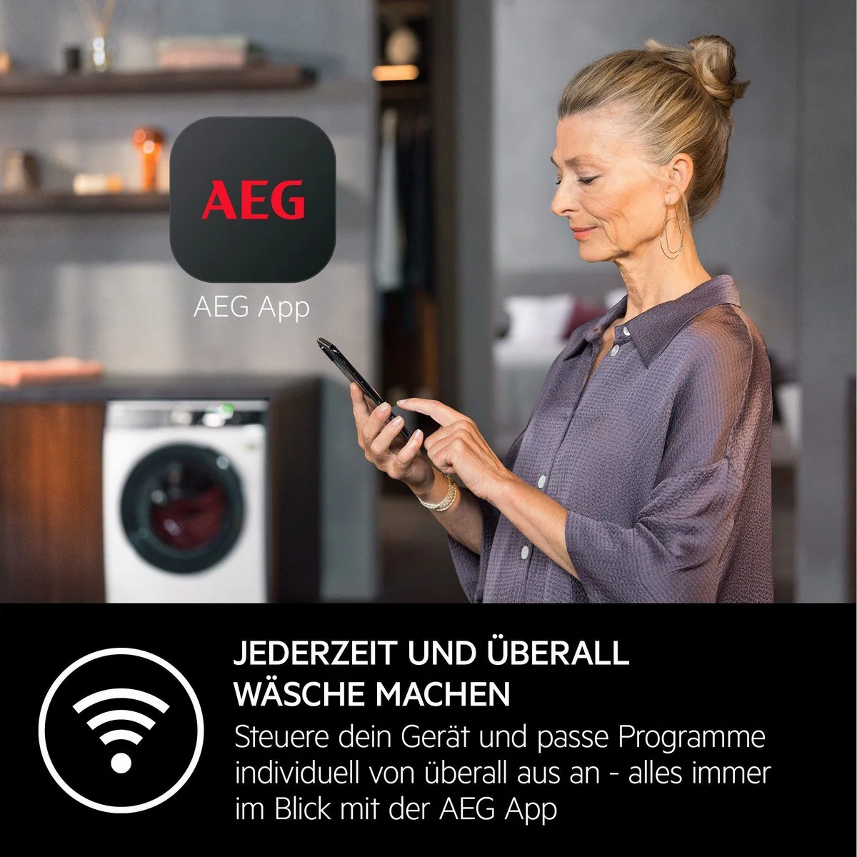 AEG Wärmepumpentrockner 9000 AbsoluteCare Plus TR9XW80890, energieeffizient, leise, schonende Trocknung 4