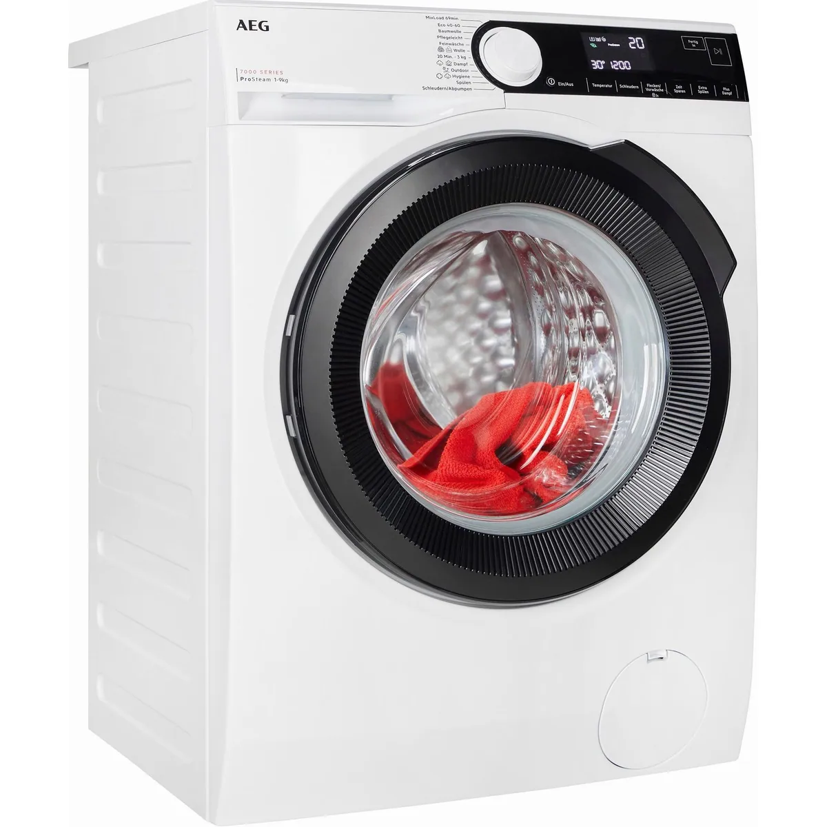 AEG LR7GA49FL Waschmaschine, 9 kg, 1400 U/min, ProSteam-Technologie