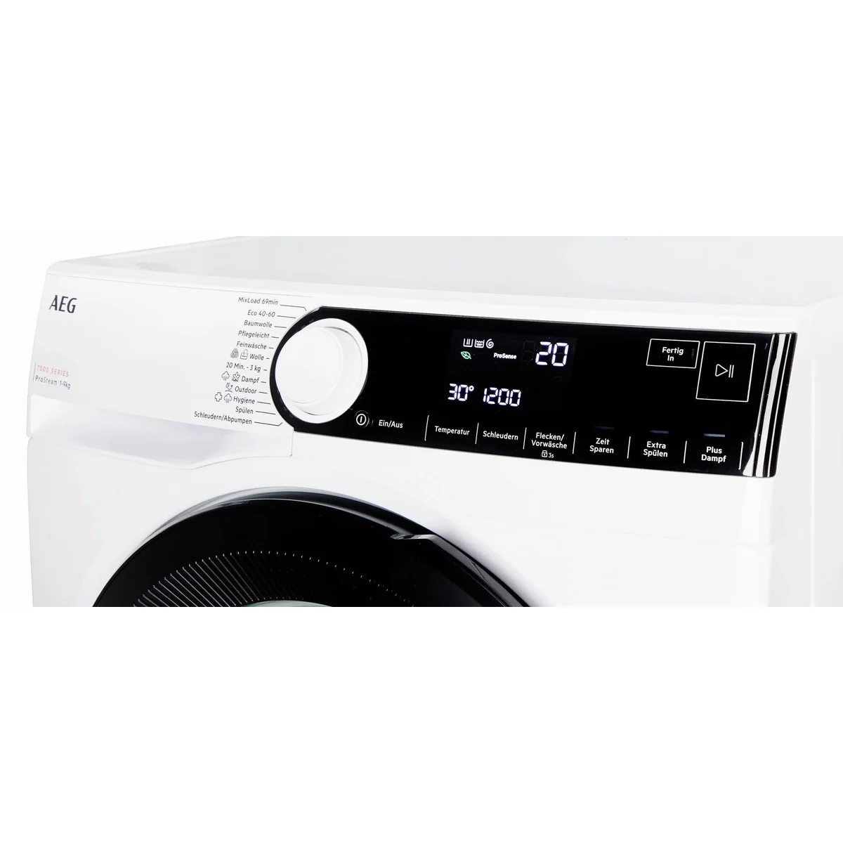 AEG LR7GA49FL Waschmaschine, 9 kg, 1400 U/min, ProSteam-Technologie 4
