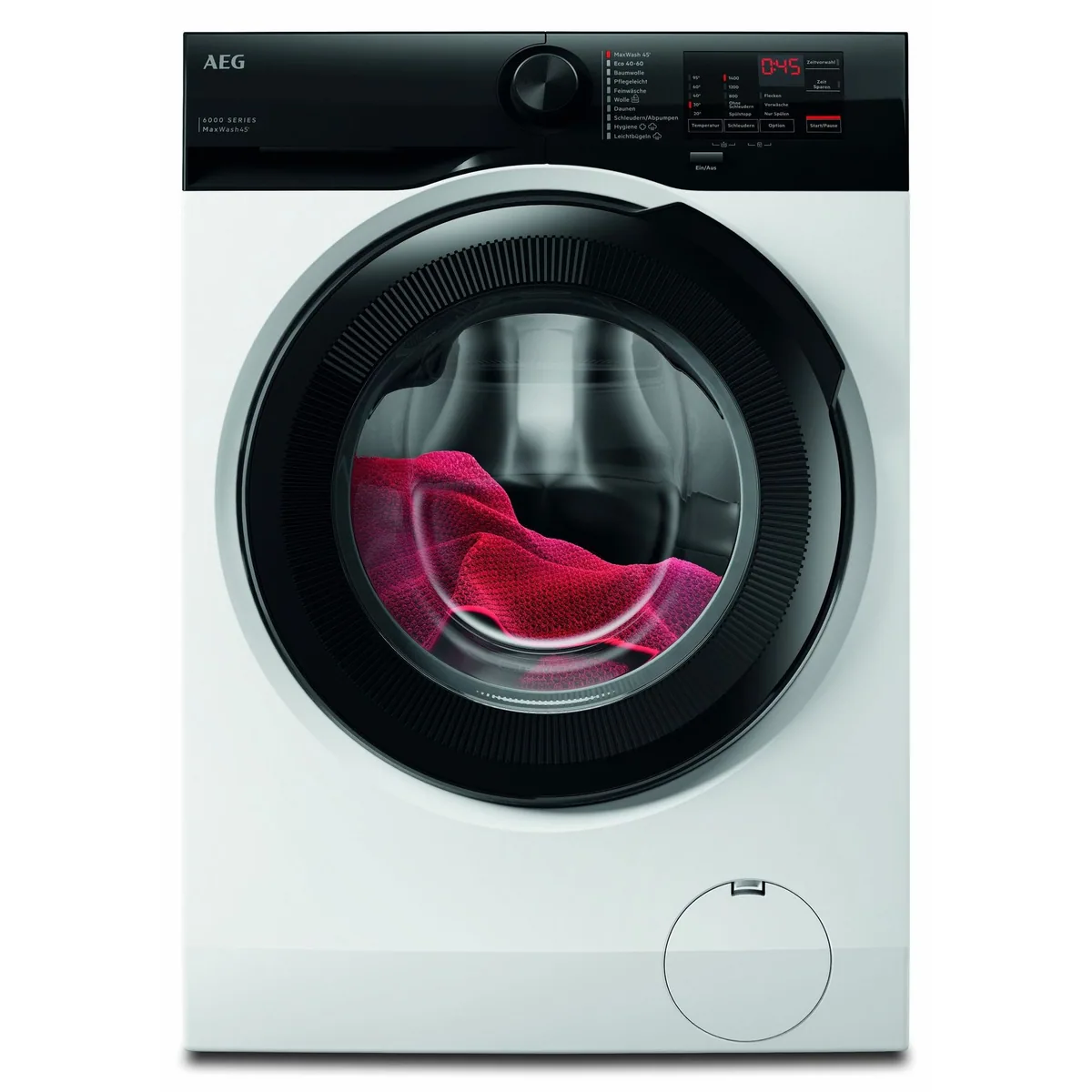 AEG LR6FE48FL Waschmaschine, 8 kg, 1400 U/min, energieeffizient