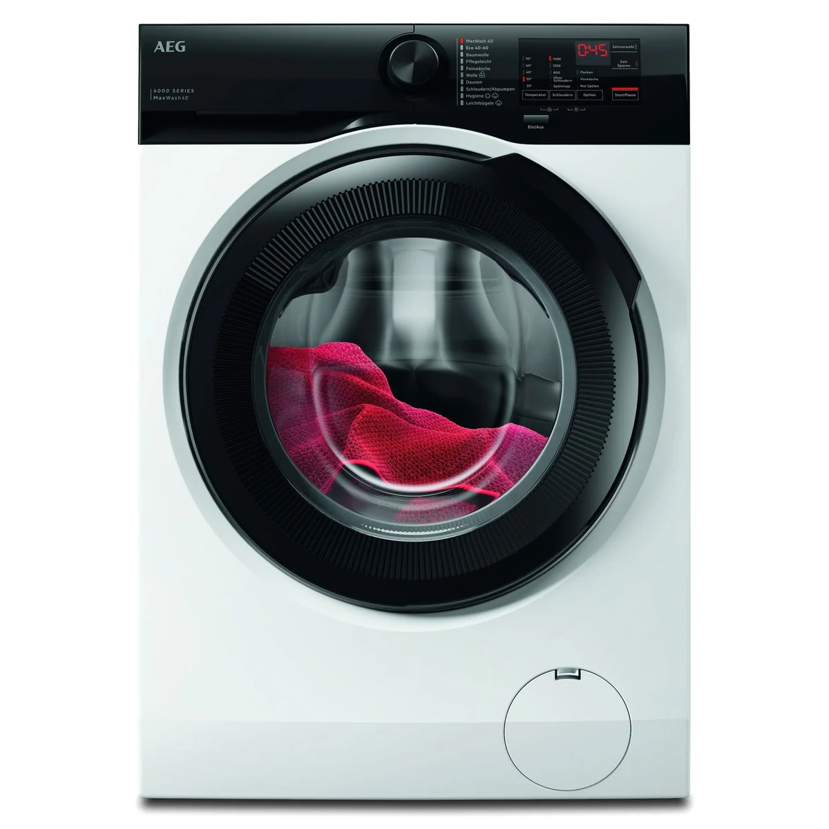 AEG Waschmaschine LR6FE49FL, 9 kg, 1400 U/min, effiziente Nachlegefunktion