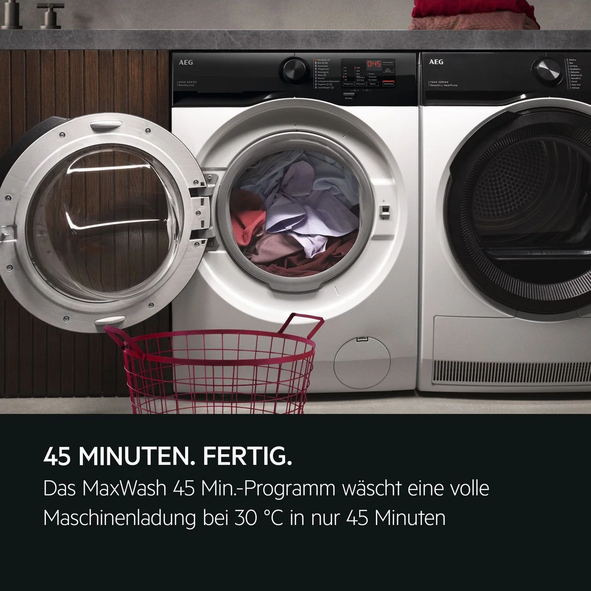 AEG Waschmaschine LR6FE49FL, 9 kg, 1400 U/min, effiziente Nachlegefunktion 3