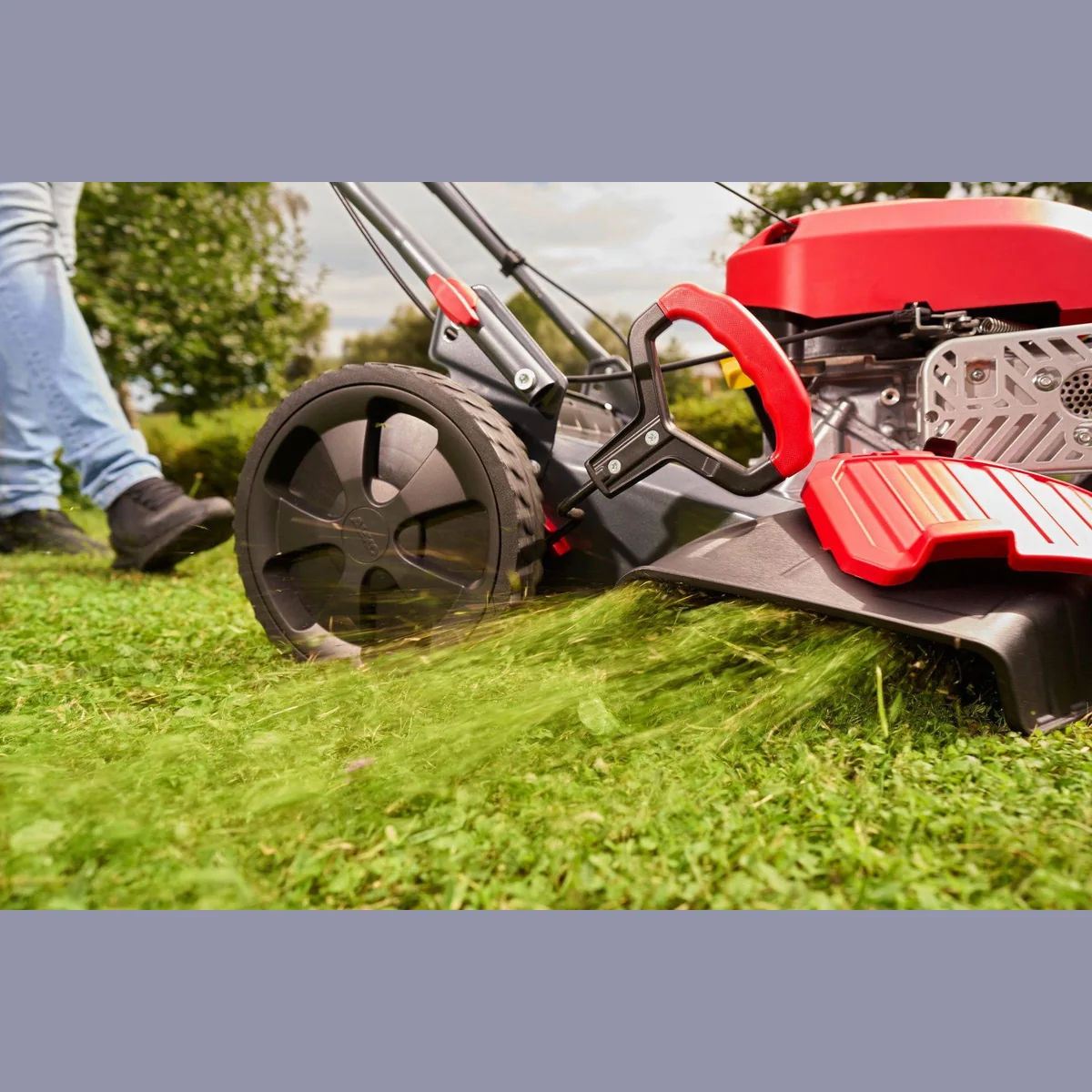 AL-KO Benzinrasenmäher 5.16 SP-D EASY, 51 cm Schnittbreite, kraftvoller 2,6 kW Motor 2