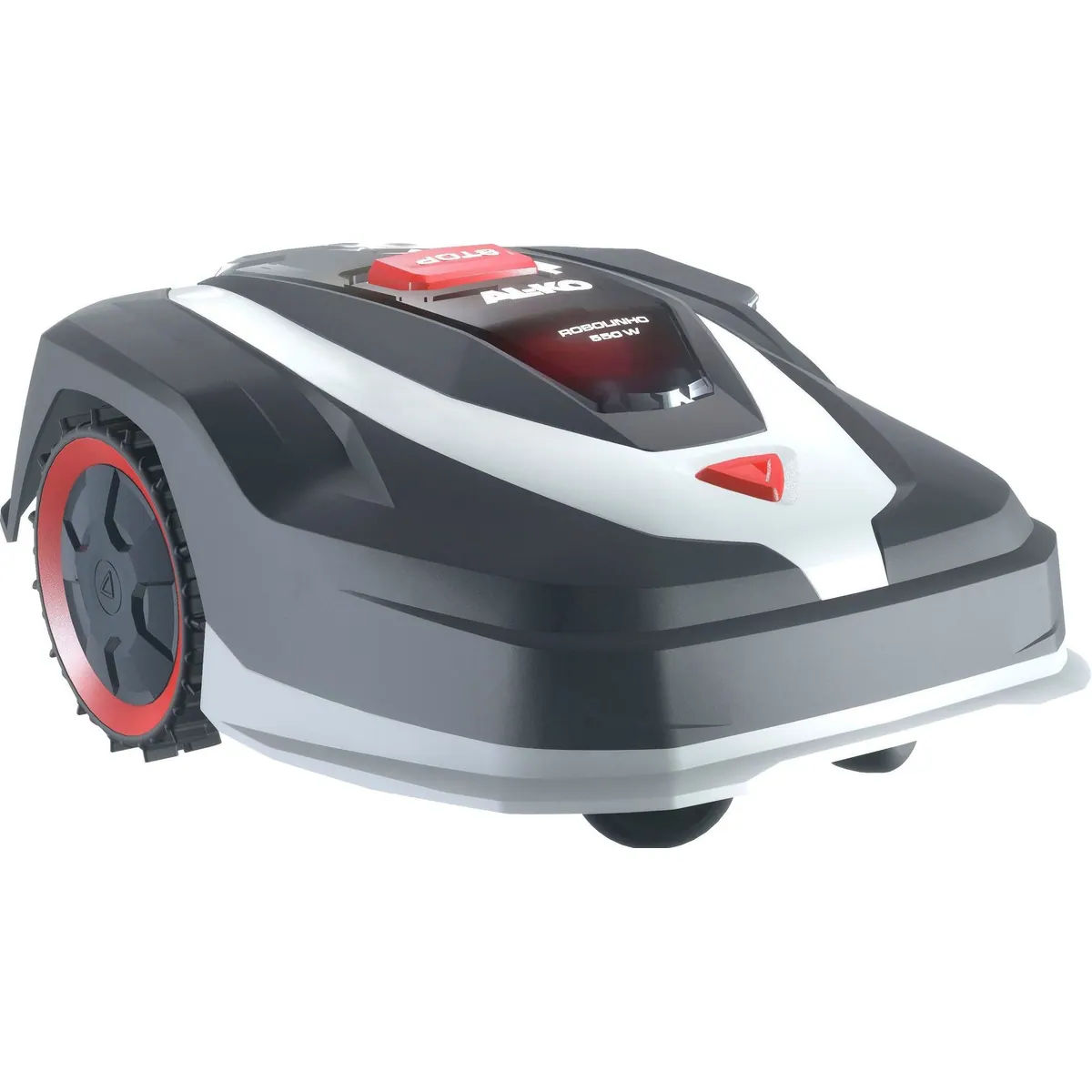 AL-KO Robolinho 550 W, intelligenter Rasenmähroboter für Flächen bis 550 m² — leiser Betrieb, flexible Schnitthöhe, Smart Garden Integration