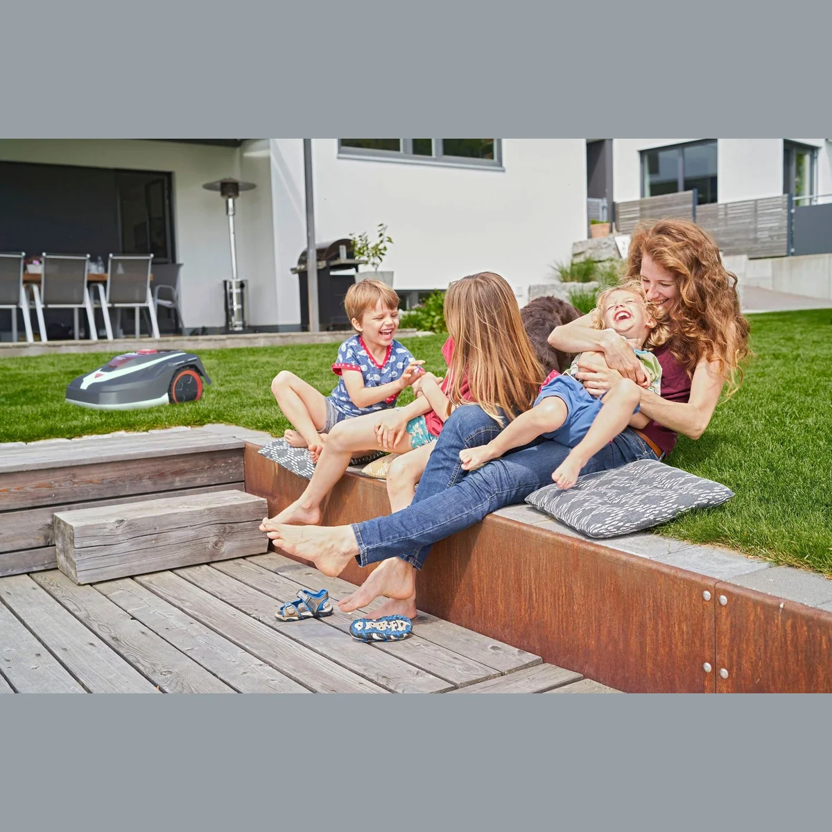 AL-KO Robolinho 550 W, intelligenter Rasenmähroboter für Flächen bis 550 m² — leiser Betrieb, flexible Schnitthöhe, Smart Garden Integration 2