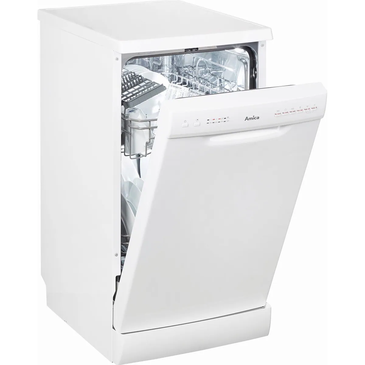 Amica GSP 14544-1 W, 9 Maßgedecke, flexibles Spülen, kompaktes Design 2