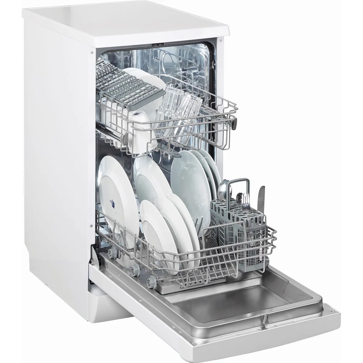 Amica GSP 14544-1 W, 9 Maßgedecke, flexibles Spülen, kompaktes Design 3