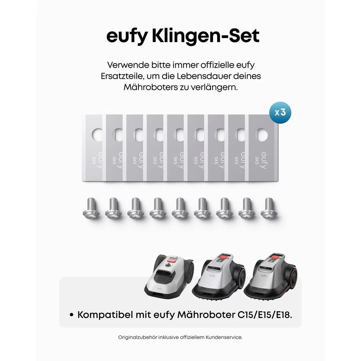 Anker eufy Rasenmähroboter C15, intelligente Navigation, Auto-Kartierung, präzises Randmähen 5