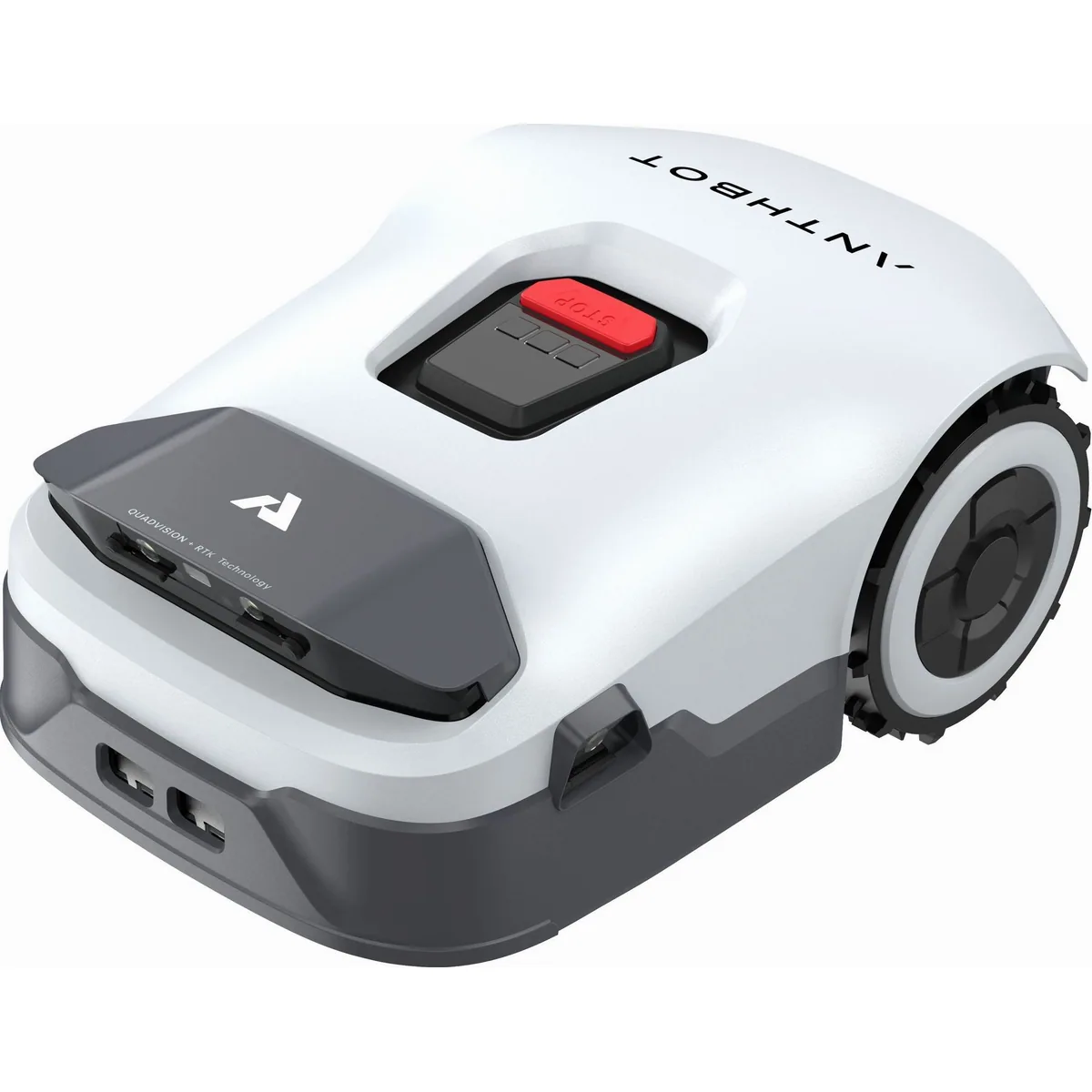 ANTHBOT Genie 600E Rasenmähroboter, kabellose Installation, KI-Hindernisvermeidung, Multi-Zonen-Verwaltung