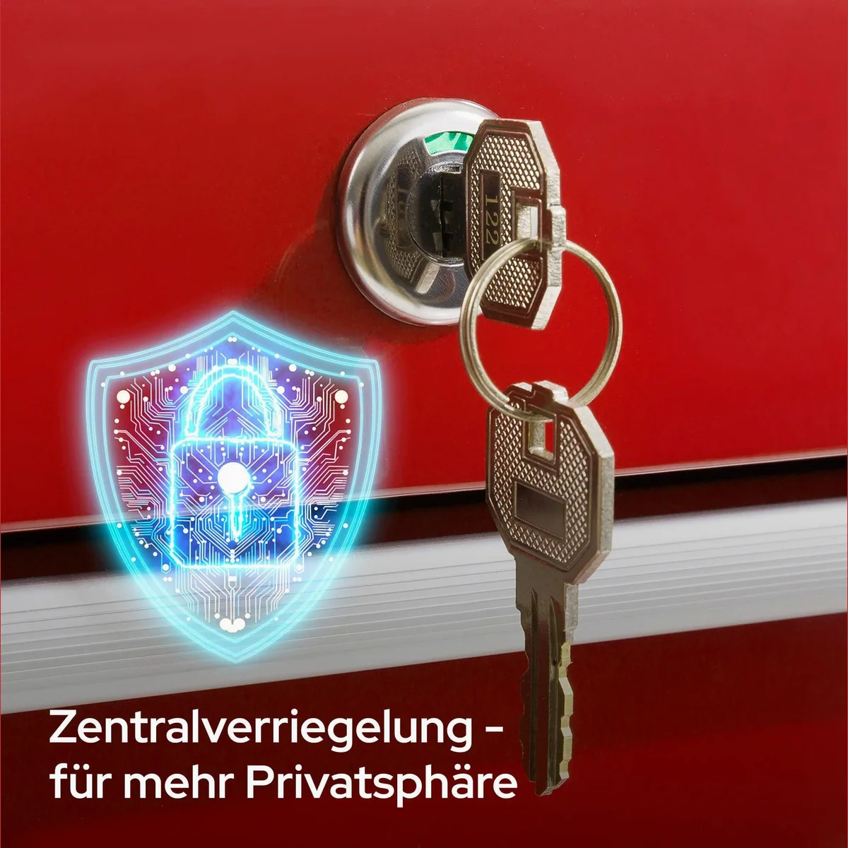Arebos Werkstattwagen, 5 Schubladen, robust und zentral abschließbar 5