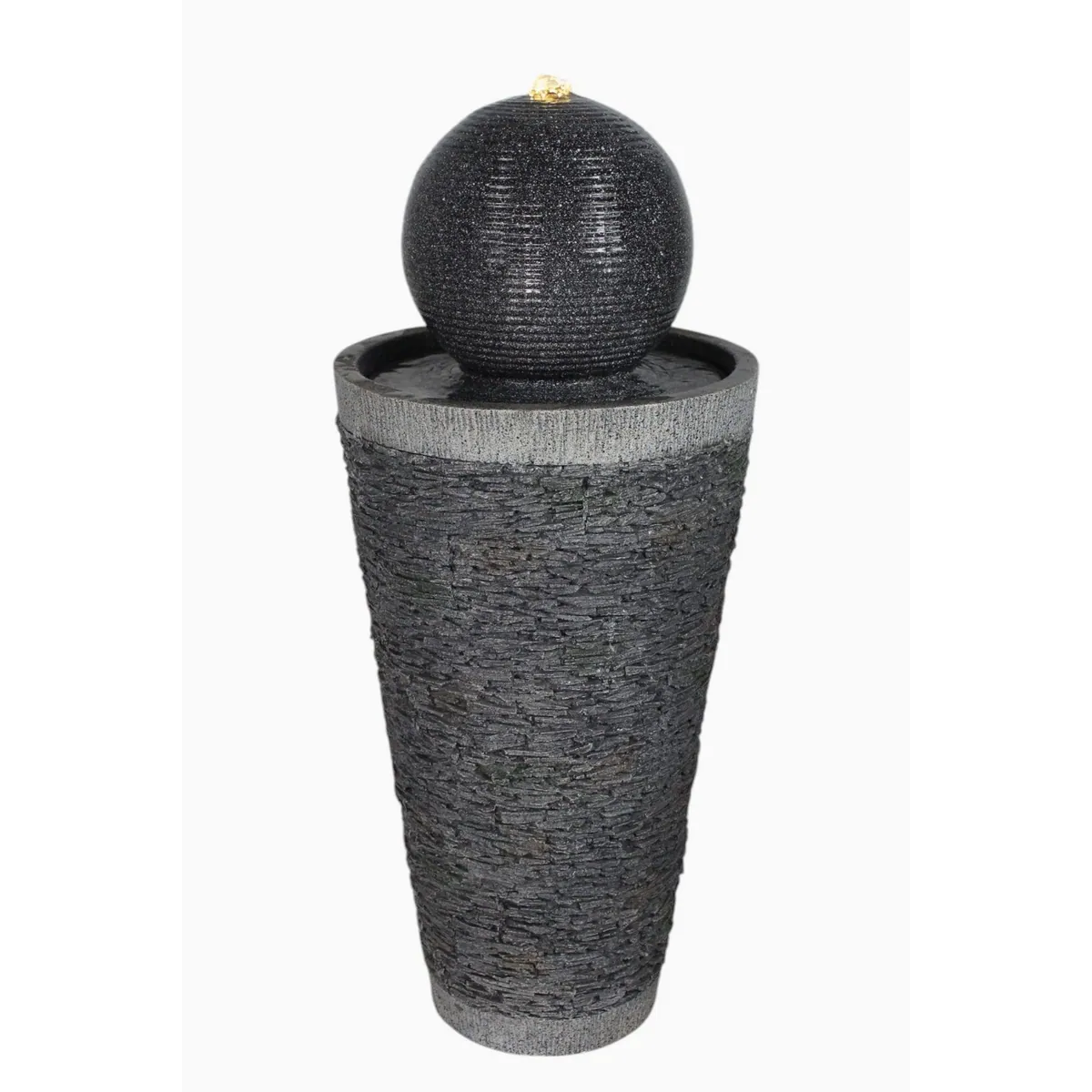 Arnusa Gartenbrunnen BK910, LED-Beleuchtung, Steinoptik, Komplett-Set 2