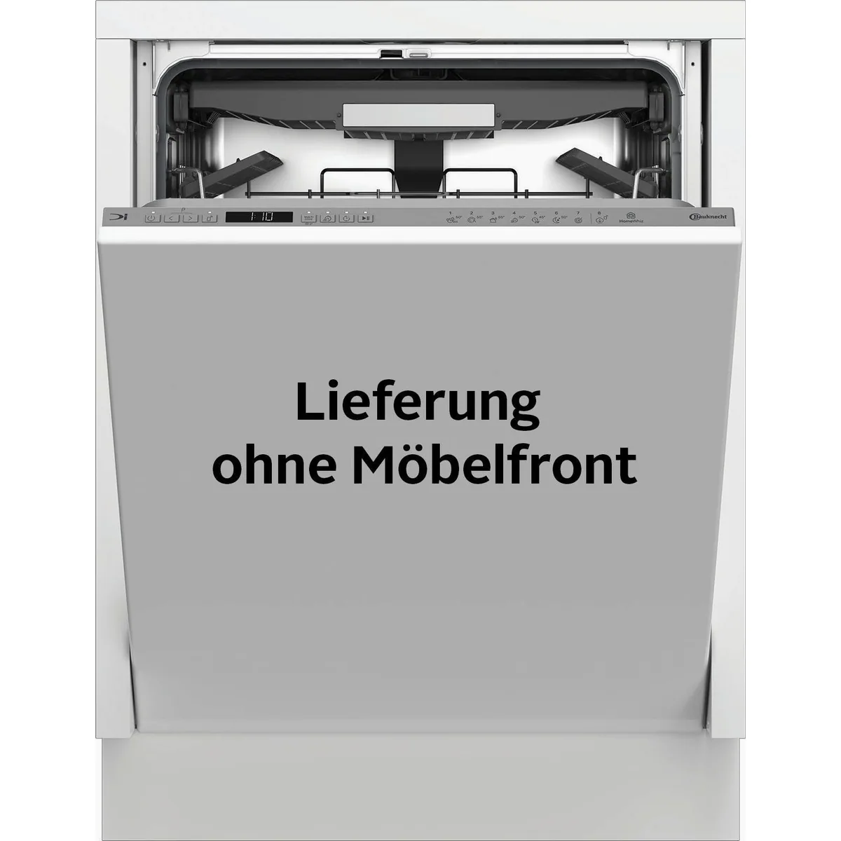 BAUKNECHT OBIC Ecosilent2 9760, 14 Maßgedecke, Energieeffizienzklasse A, MultiZone-Technologie