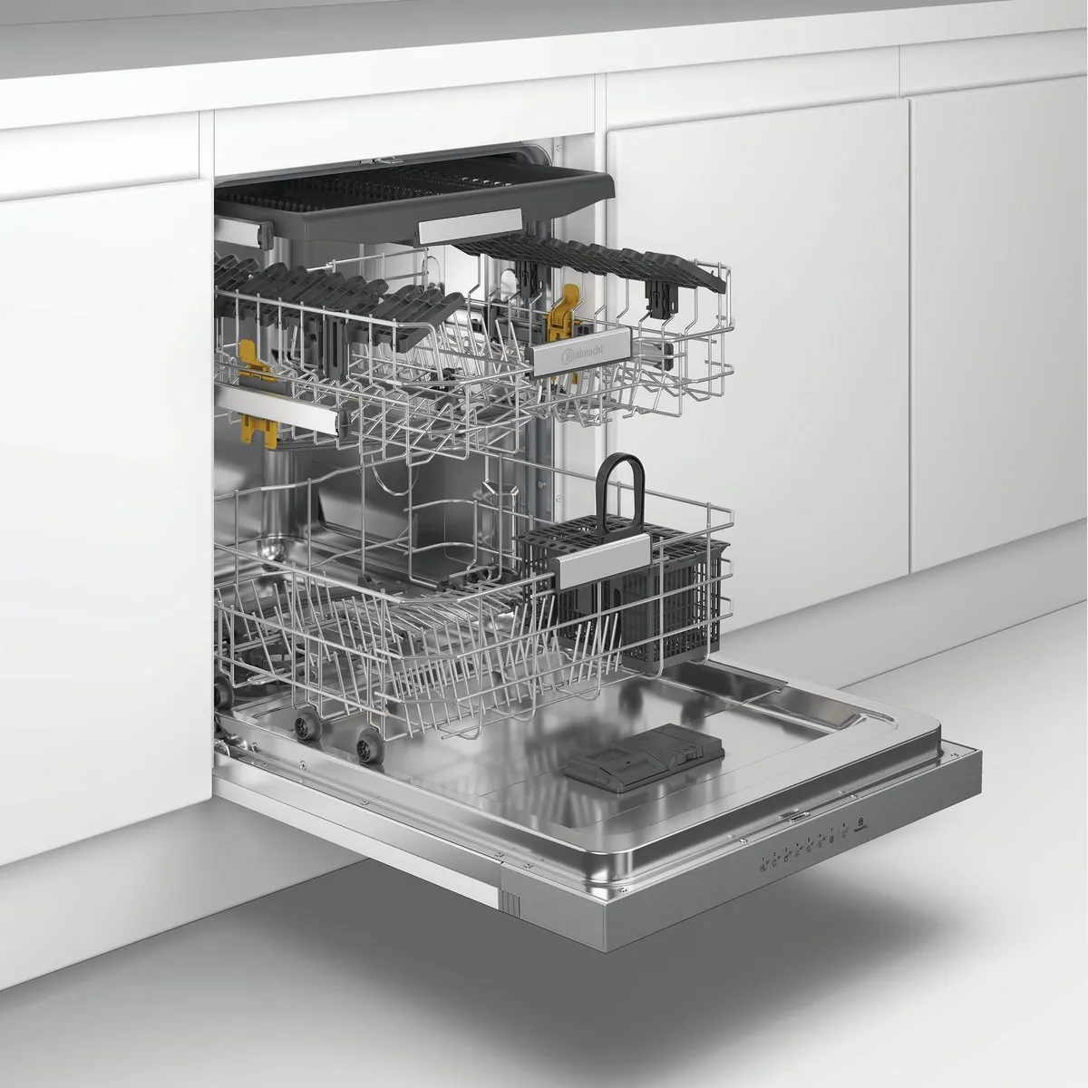 BAUKNECHT OBBC Ecosilent2 9760, teilintegrierbarer Geschirrspüler, 14 Maßgedecke, Energieeffizienzklasse A 5