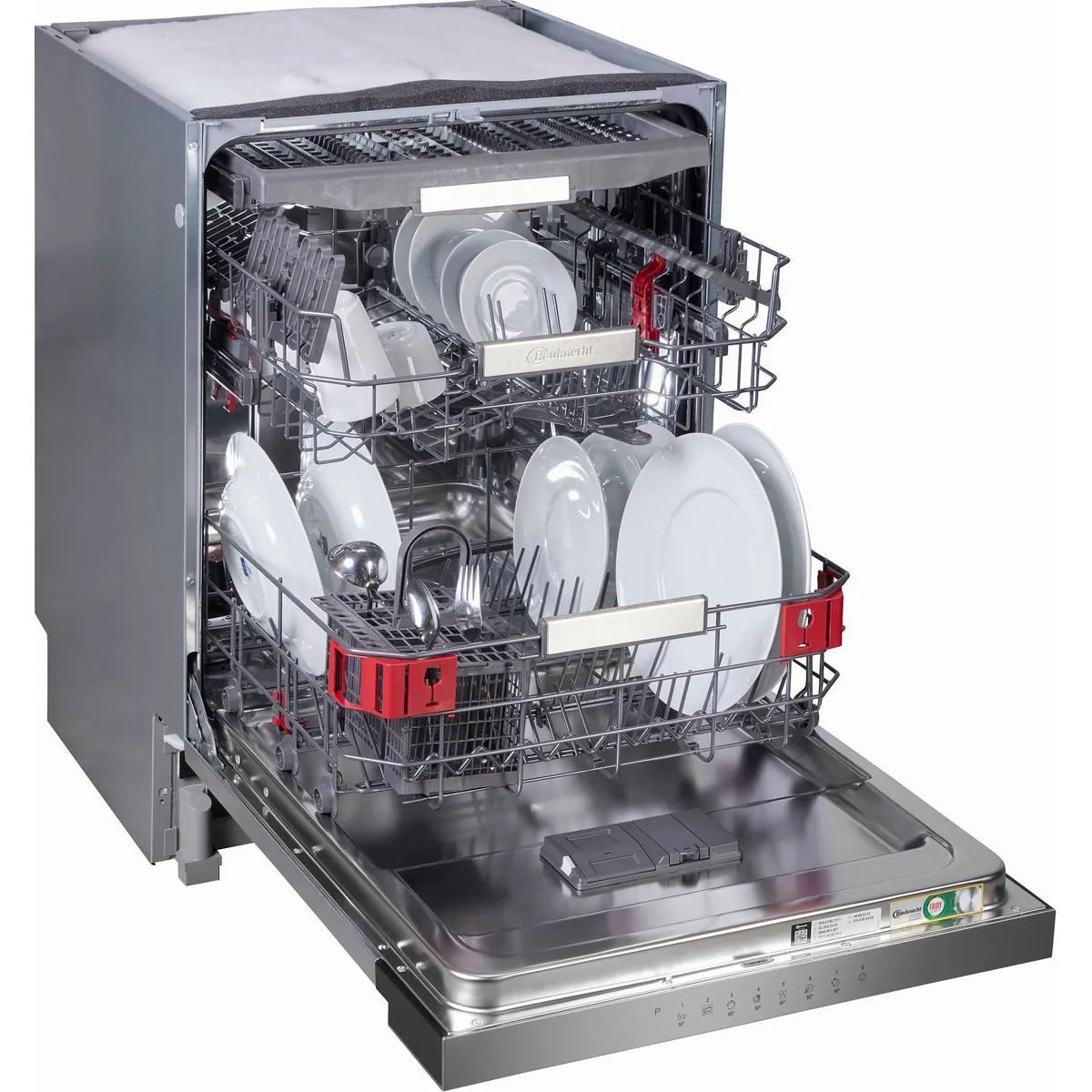BAUKNECHT OBBC Ecosilent2 8650, 14 Maßgedecke, Energieeffizienzklasse B, ActiveDry – automatische Türöffnung 4