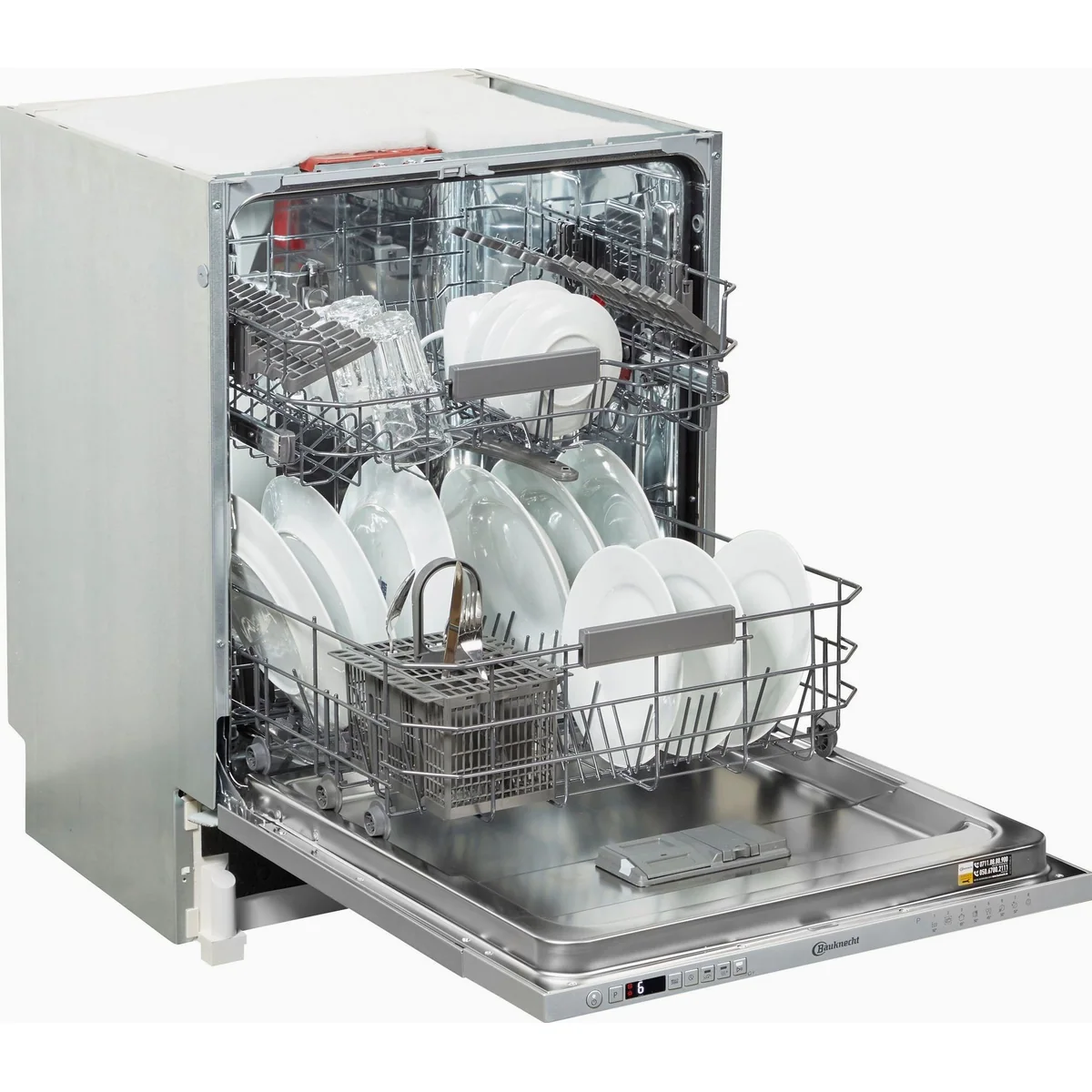 BAUKNECHT OBIC ECOSTAR 5320, 14 Maßgedecke, MultiZone-Technologie, Startzeitvorwahl 5