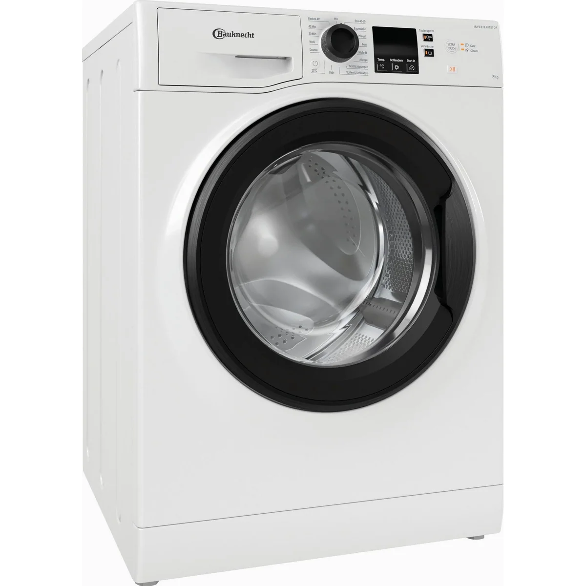 BAUKNECHT Super Eco 845 A, 8 kg, 1400 U/min, Kurzprogramm 45 Minuten 2