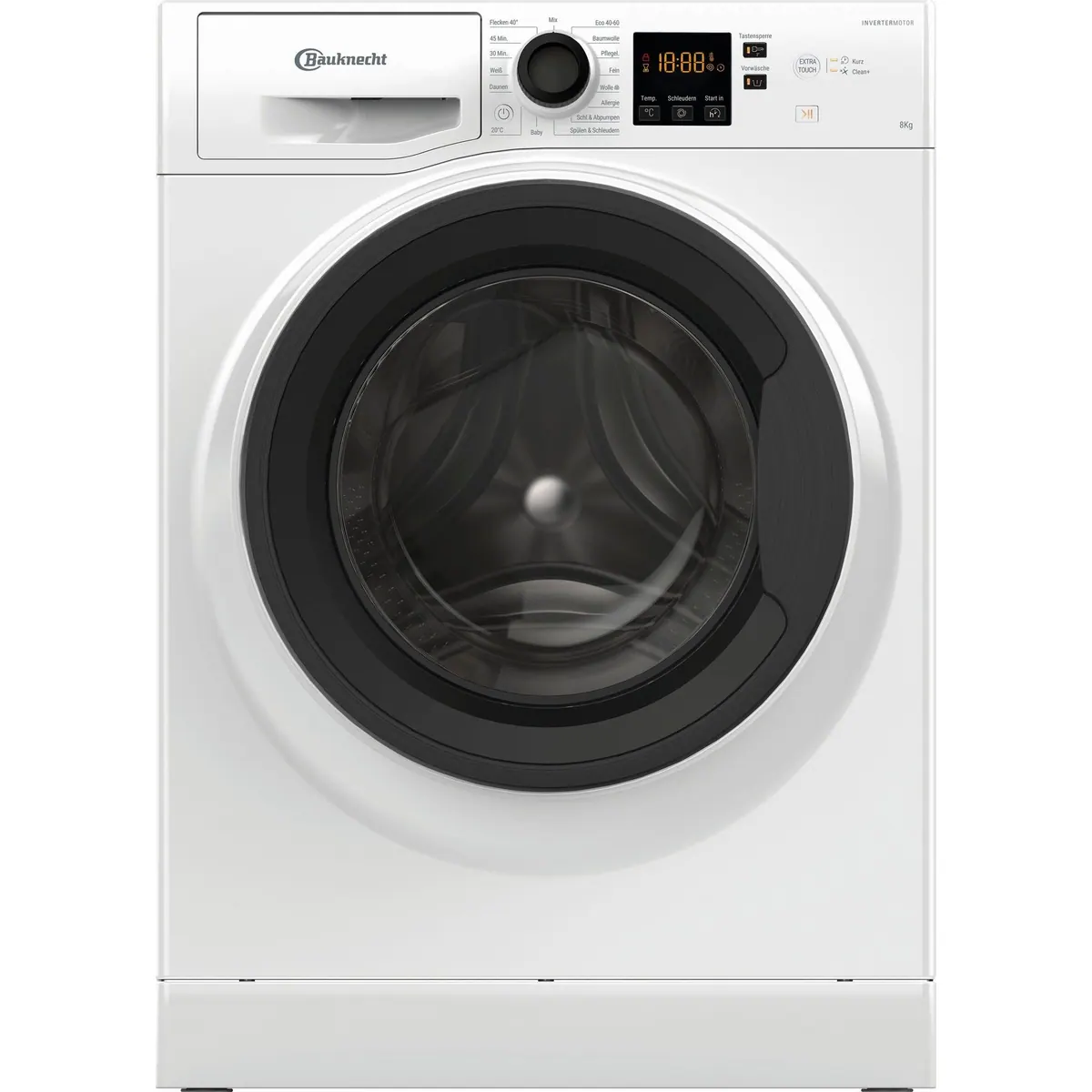 BAUKNECHT Super Eco 845 A, 8 kg, 1400 U/min, Kurzprogramm 45 Minuten 5