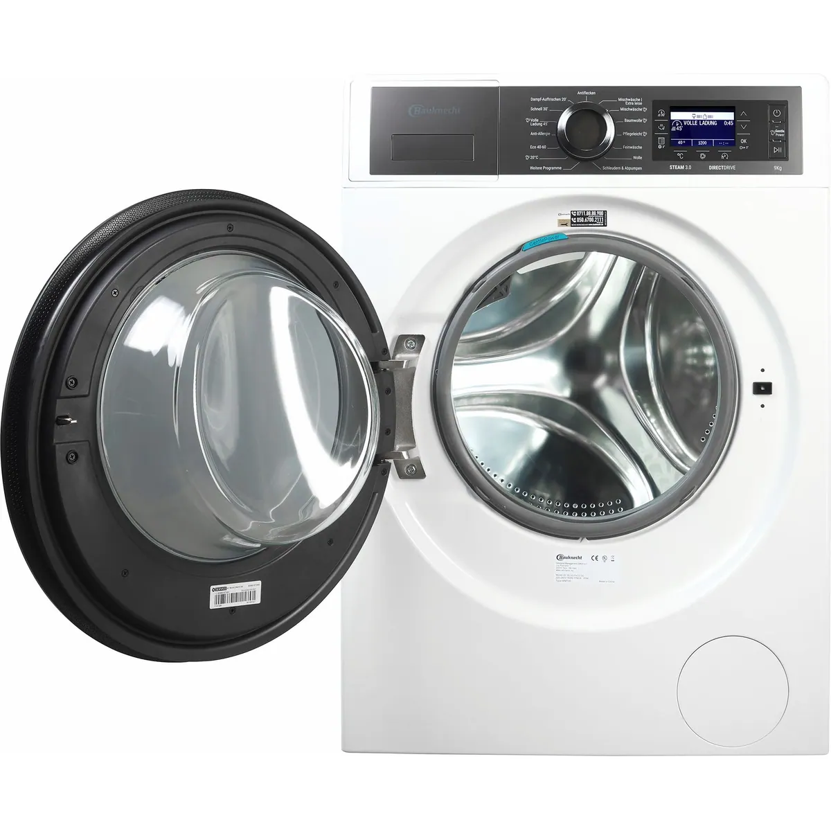 BAUKNECHT B7 99 SILENCE DE Waschmaschine, 9 kg Fassungsvermögen, 1400 U/min 2