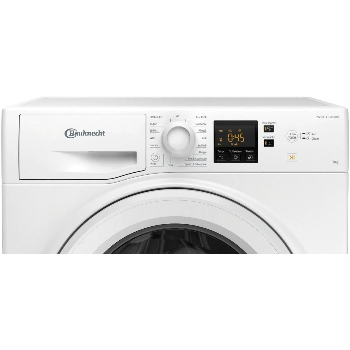 BAUKNECHT WBP 714A Waschmaschine, 7 kg, 1400 U/min, Kurzprogramm 45' — effizient, leise, benutzerfreundlich 2