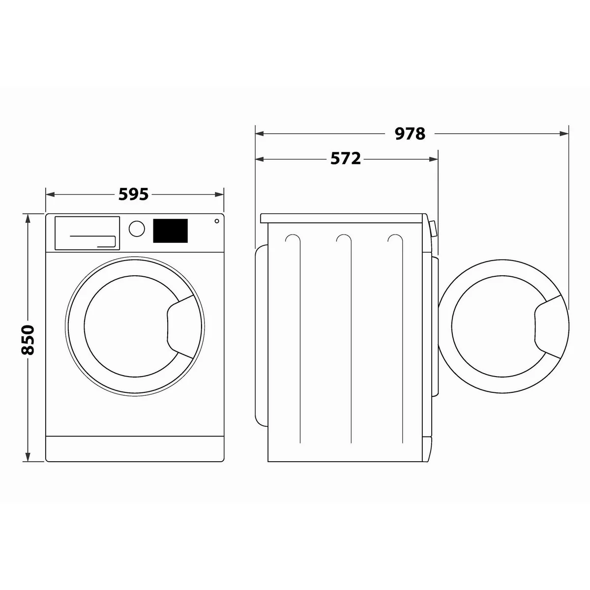 BAUKNECHT WBP 714A Waschmaschine, 7 kg, 1400 U/min, Kurzprogramm 45' — effizient, leise, benutzerfreundlich 5