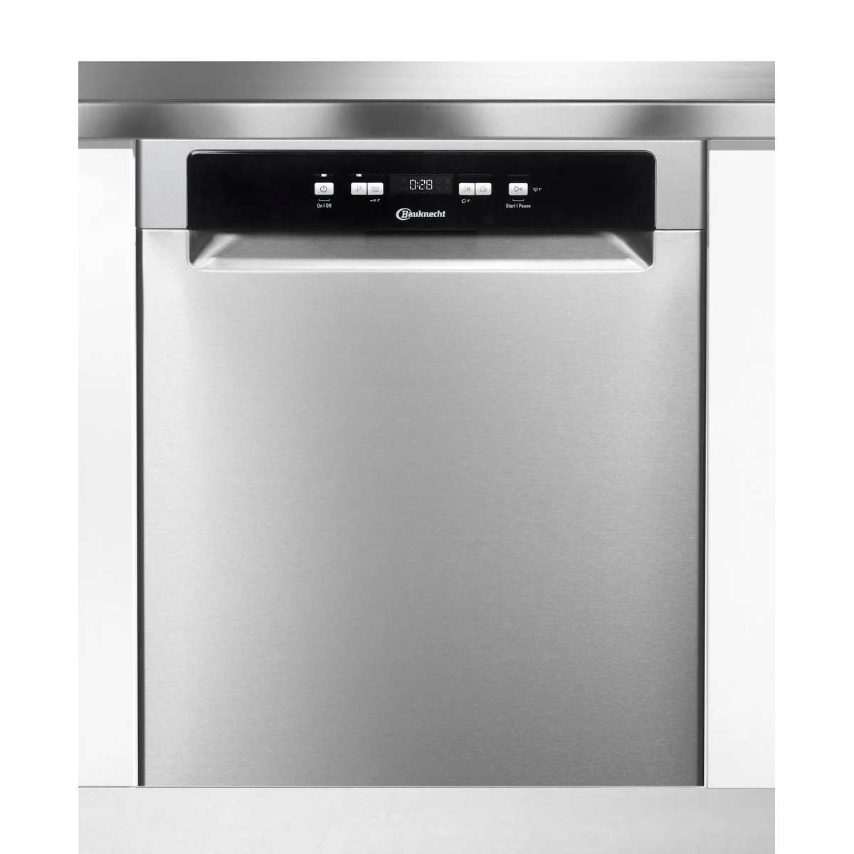 BAUKNECHT OBUC Ecosilent 8650, 14 Maßgedecke, Doppelter Komfort – Besteckschublade & Korb 2