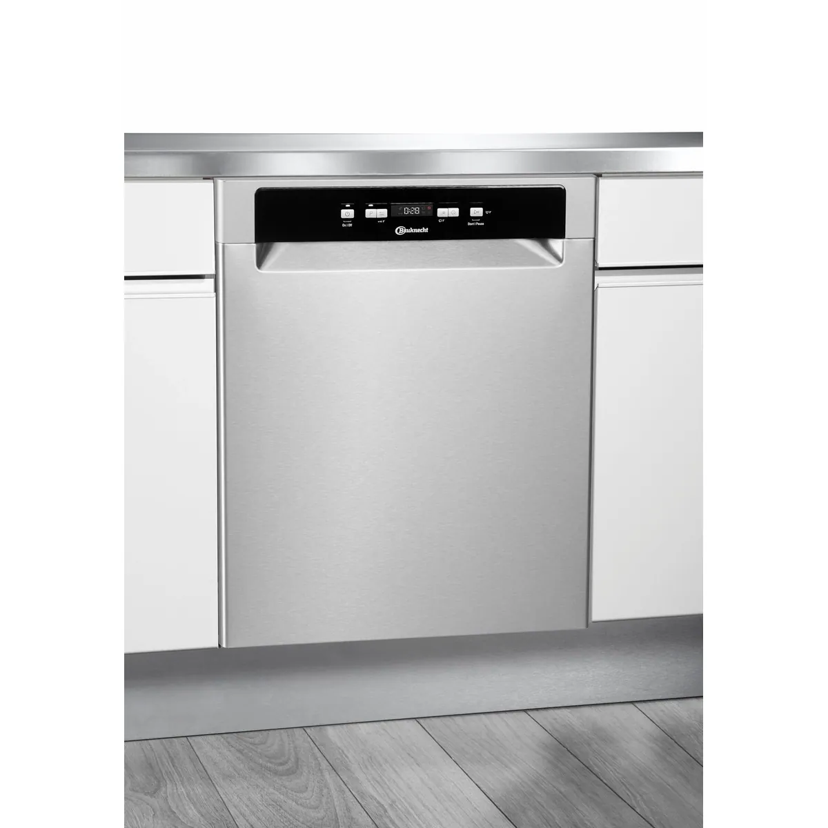 BAUKNECHT OBUC Ecosilent 8650, 14 Maßgedecke, Doppelter Komfort – Besteckschublade & Korb 3