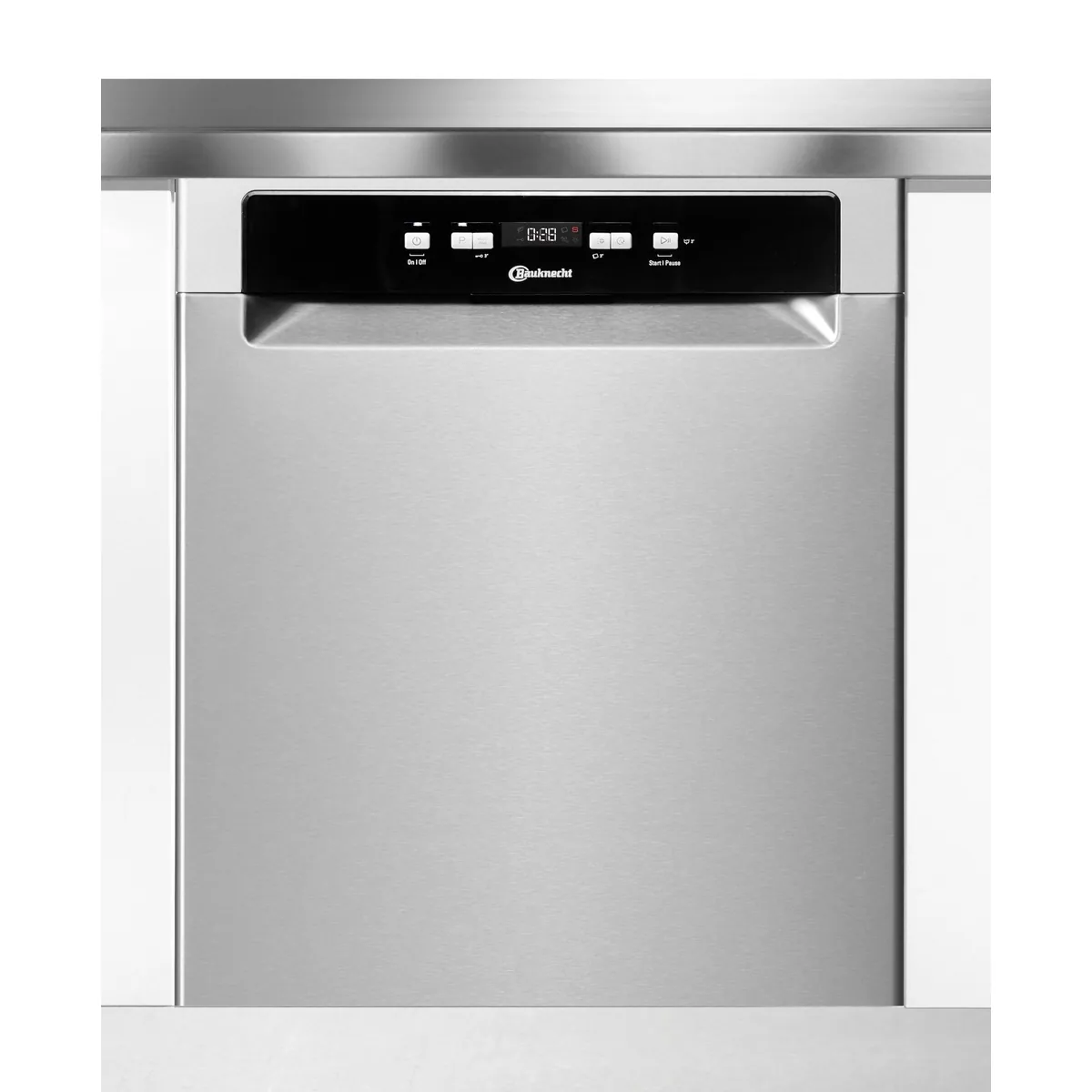 BAUKNECHT OBUC Ecosilent 8650, 14 Maßgedecke, Doppelter Komfort – Besteckschublade & Korb 4