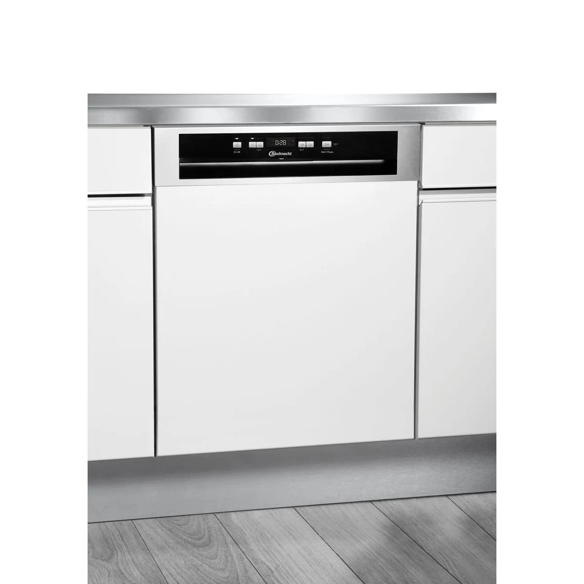 BAUKNECHT B0B D651A X, teilintegrierbarer Geschirrspüler, 14 Maßgedecke, ActiveDry-Funktion 2