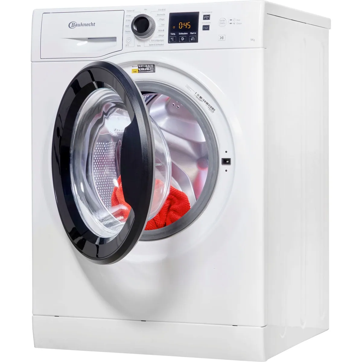 BAUKNECHT Super Eco 948 A Waschmaschine, 9 kg, 1400 U/min, 4 Jahre Garantie 4