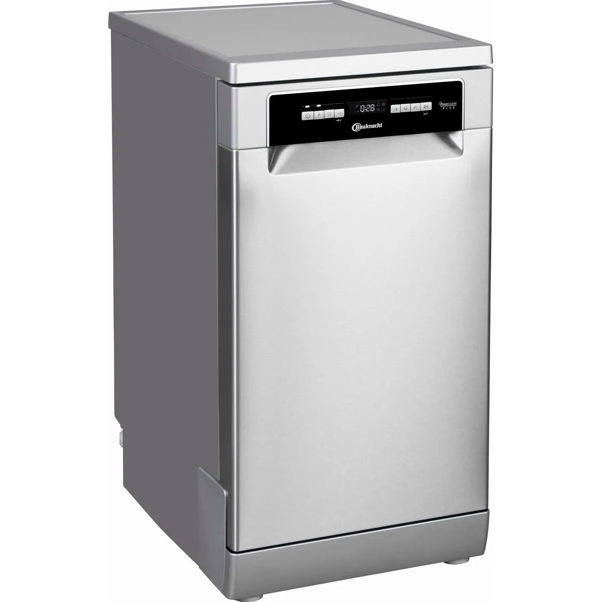 BAUKNECHT BK6FB10BS7A0X Standgeschirrspüler, 10 Maßgedecke, PowerClean Technologie
