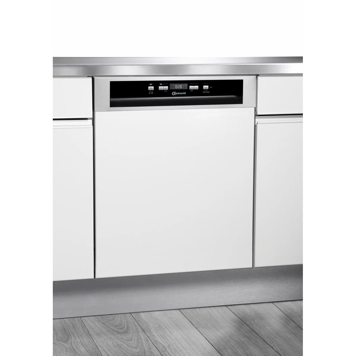 BAUKNECHT OBBC Ecosilent 9760, teilintegrierbarer Geschirrspüler, 14 Maßgedecke, 9,5 l Wasserverbrauch 2