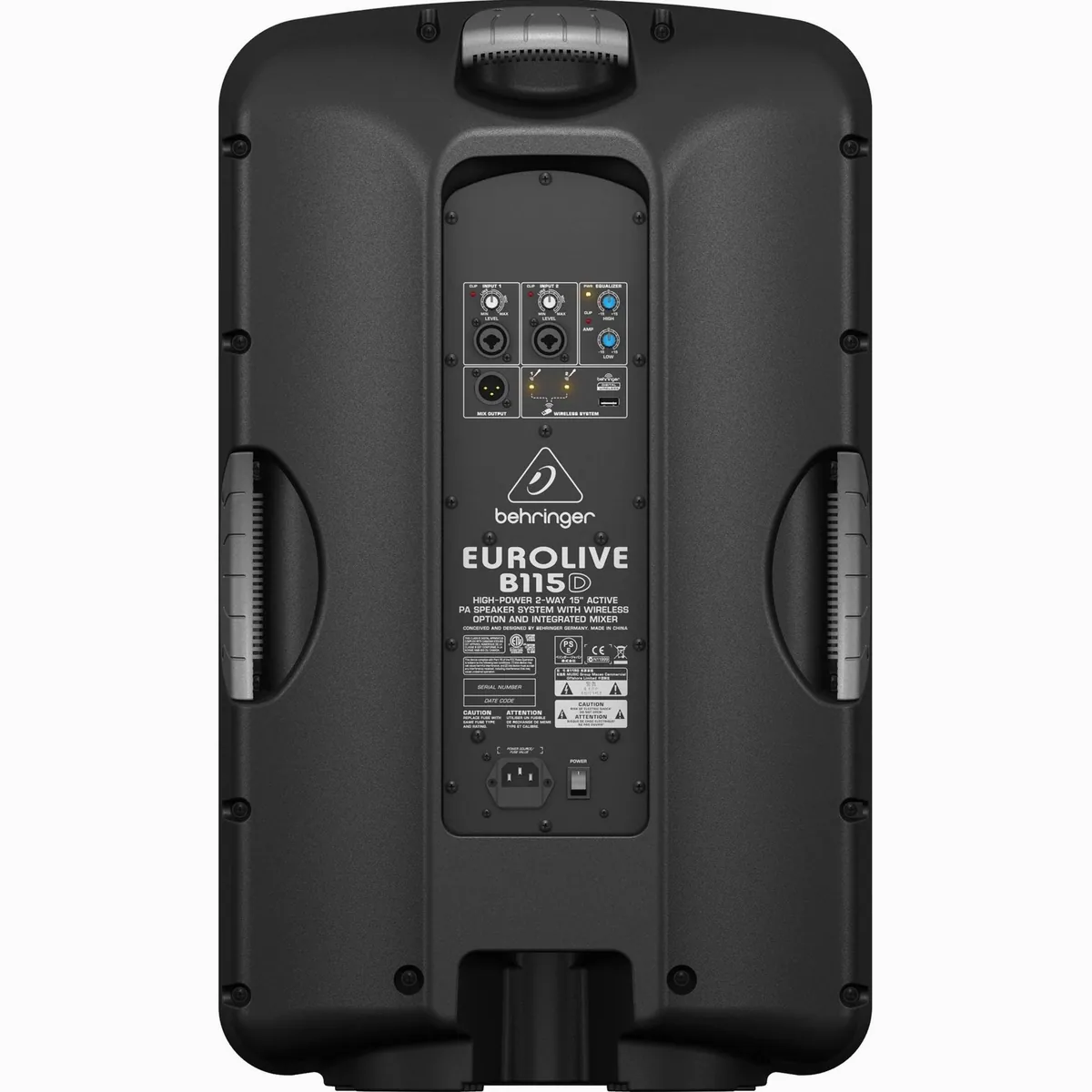Behringer Eurolive B115D, 1000W aktiver Lautsprecher, kompakt und leistungsstark 4