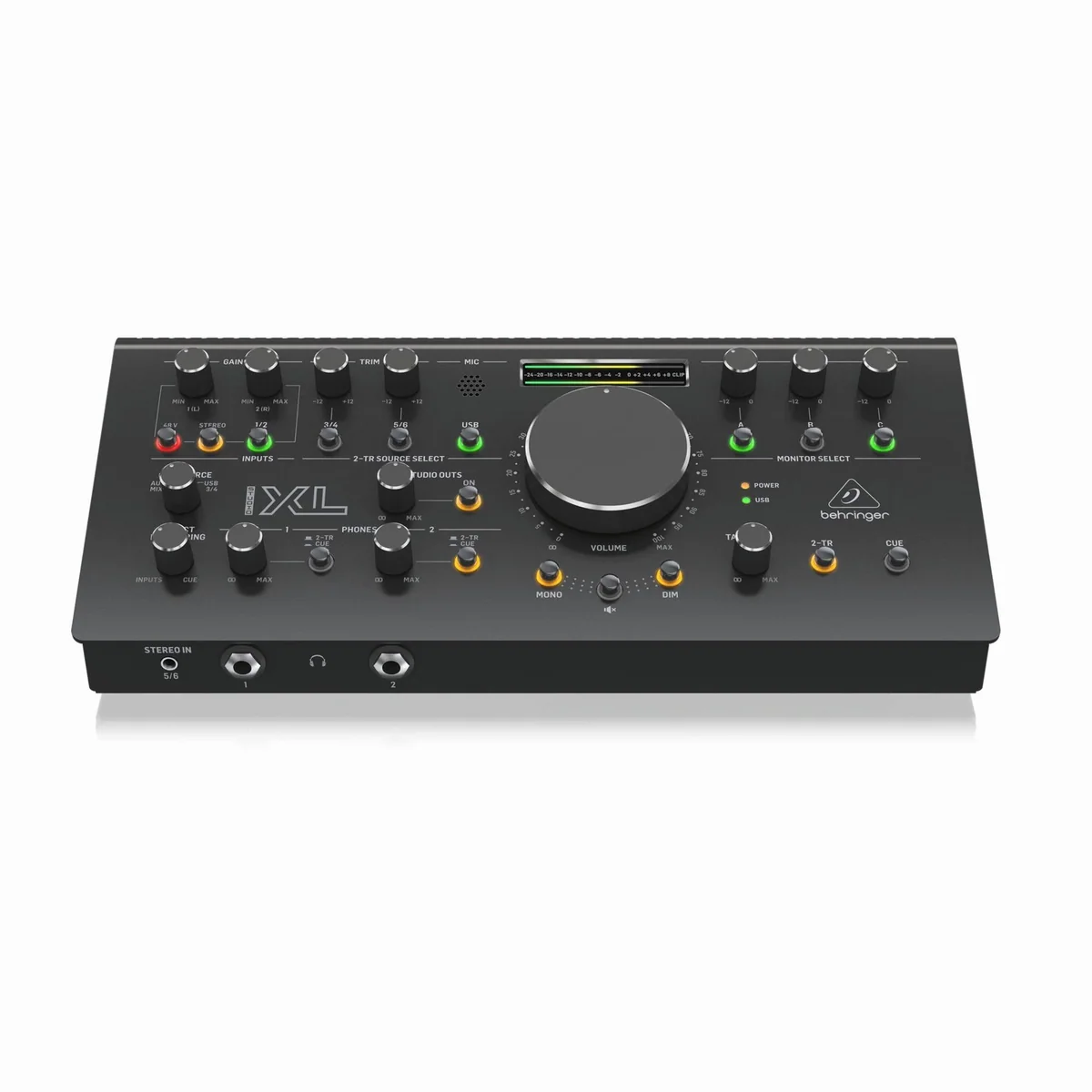 Behringer Studio XL USB Interface, Monitor Controller & 192kHz Aufnahmequalität