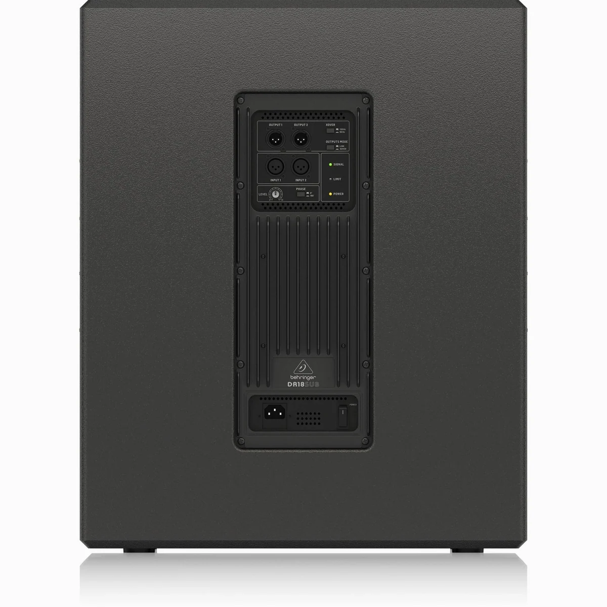 Behringer DR18SUB Aktiv-Subwoofer, 2400 Watt Leistung, 18 Zoll Treiber 4