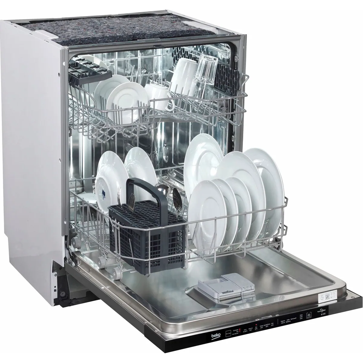 BEKO BDIN16420 Geschirrspüler, 14 Maßgedecke, Automatikprogramm & Intensivreinigung 4