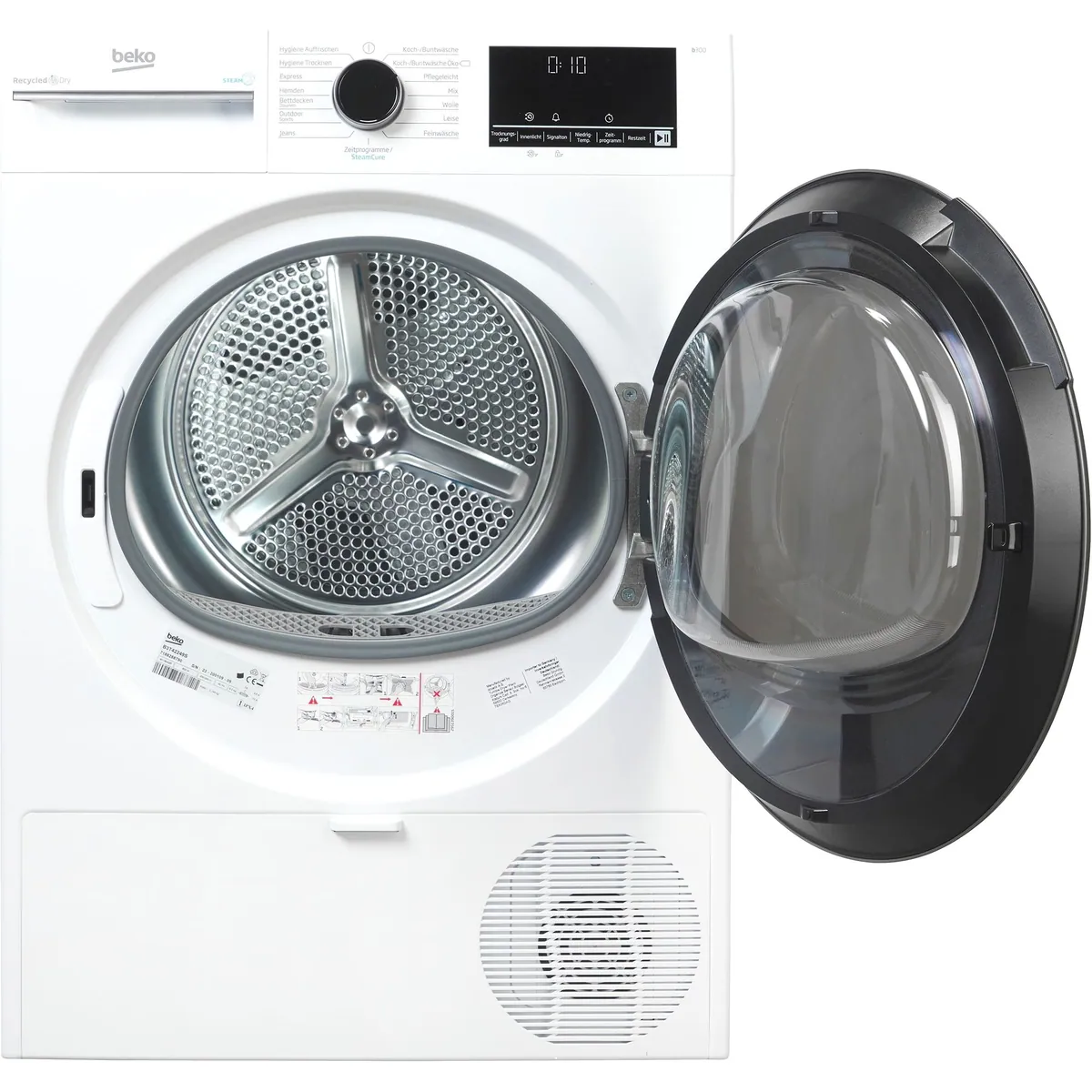 BEKO B3T42249S Wärmepumpentrockner, SteamCure-Funktion, energieeffizient und leise 5