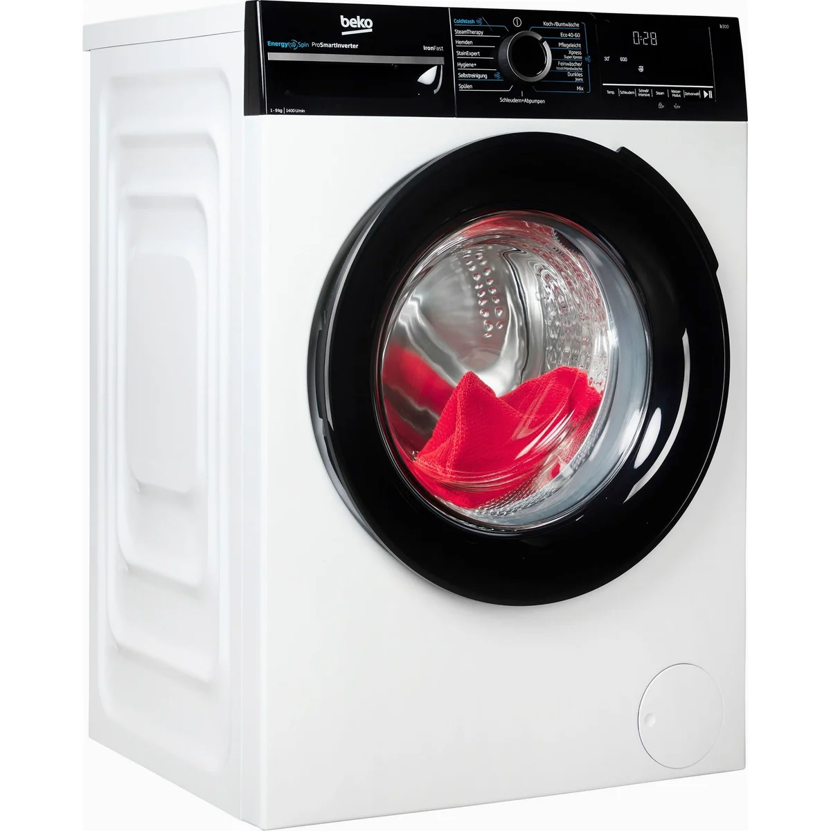 BEKO BM3WFU4941W Waschmaschine, 9 kg, 1400 U/min, energieeffizient & leise