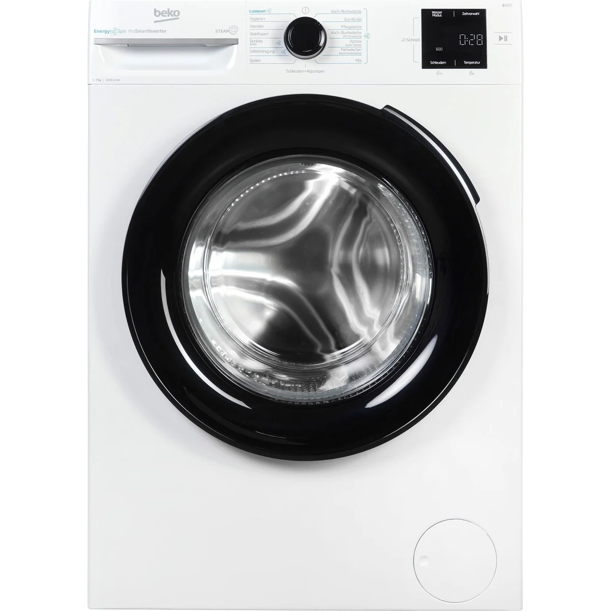 BEKO BM3WFU3741X Waschmaschine, 7 kg, 1400 U/min, Energieeffizienzklasse A 3