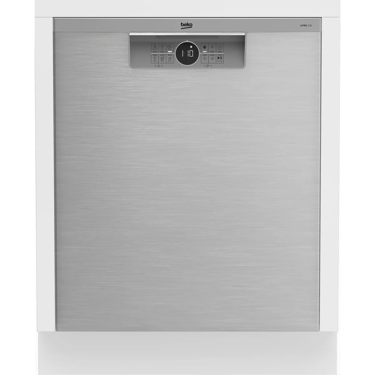 BEKO BDUN36451X Unterbaugeschirrspüler, 14 Maßgedecke, 9,5 l Verbrauch, TrayWash-Funktion