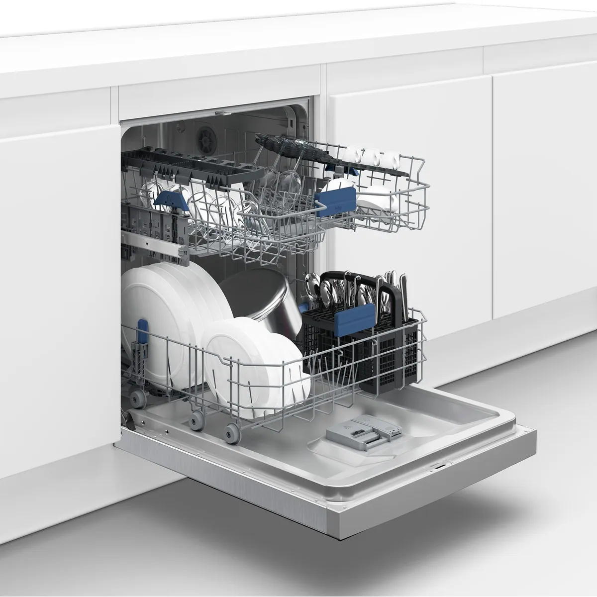 BEKO BDUN36451X Unterbaugeschirrspüler, 14 Maßgedecke, 9,5 l Verbrauch, TrayWash-Funktion 2