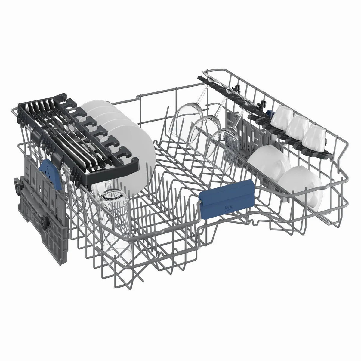 BEKO BDSN36451X Geschirrspüler, 14 Maßgedecke, TrayWash – Effiziente Intensivreinigung 4