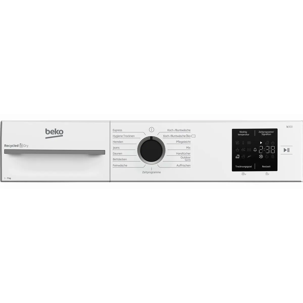 BEKO BM3T37249W Wärmepumpentrockner, AquaWave Schontrommel, Energieeffizienz A++ 4
