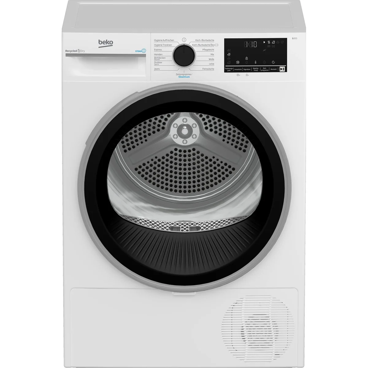 BEKO B3T3249S Wärmepumpentrockner, leise Betriebsweise, schonende Trommeltechnologie