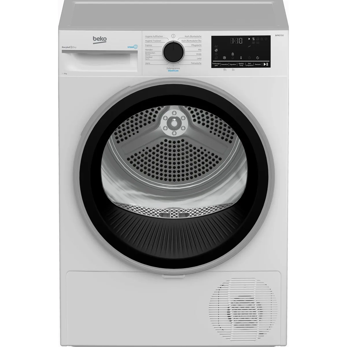 BEKO B5T68219 Wärmepumpentrockner, 10 Jahre Motorengarantie, Schontrommel